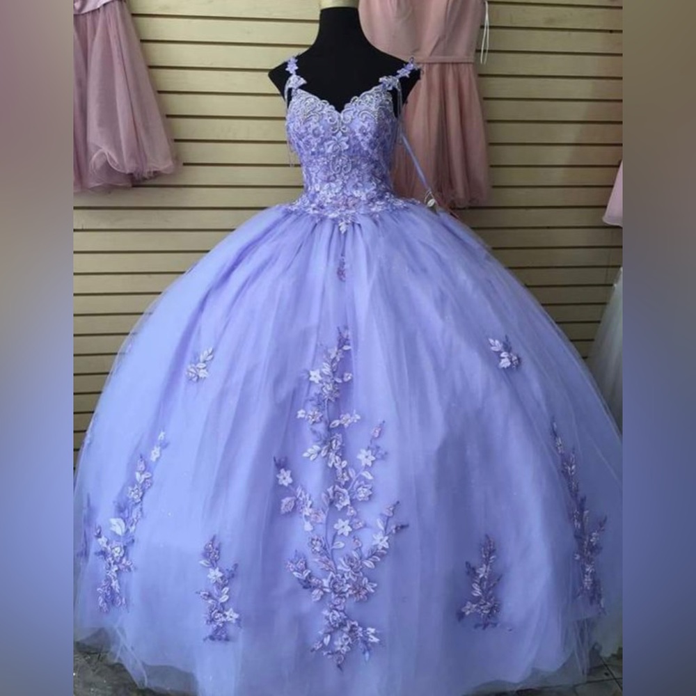 Periwinkle quinceañera/sweet 16/prom dress